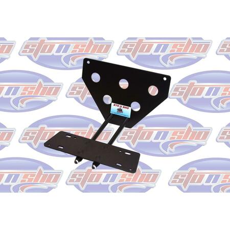STO N SHO License Plate Bracket for 2015-2017 BMW M4 SNS67a
